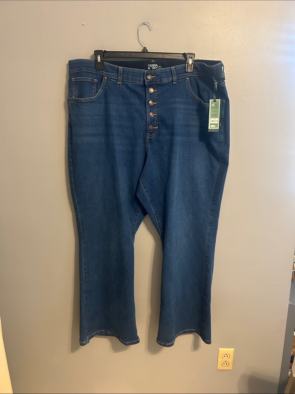 Terra & Sky Flare Leg Jeans